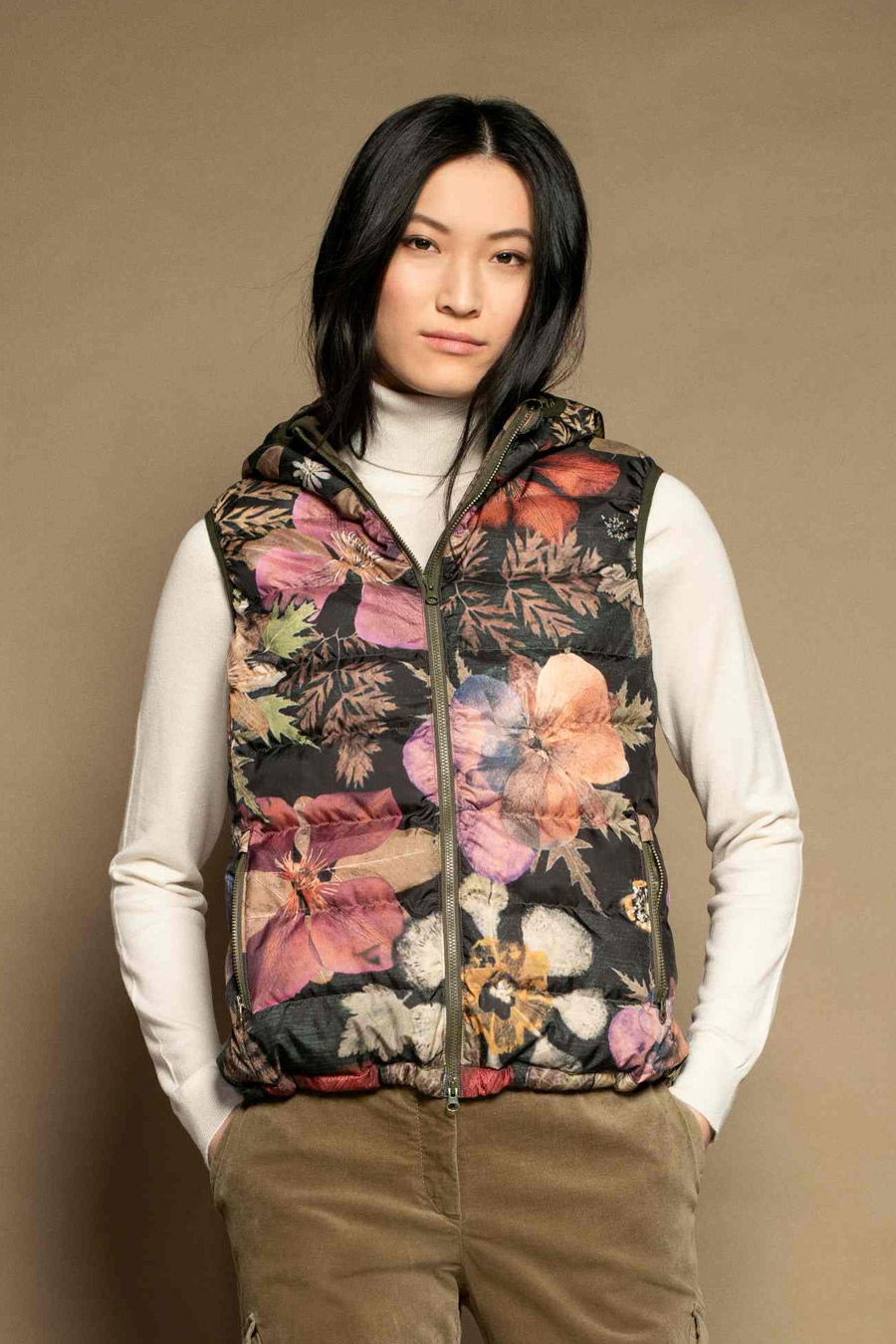 Steppweste Flowerprint - Von&Zu - 21.671858 Steppweste Flowerprint - Von&Zu - 21.671858