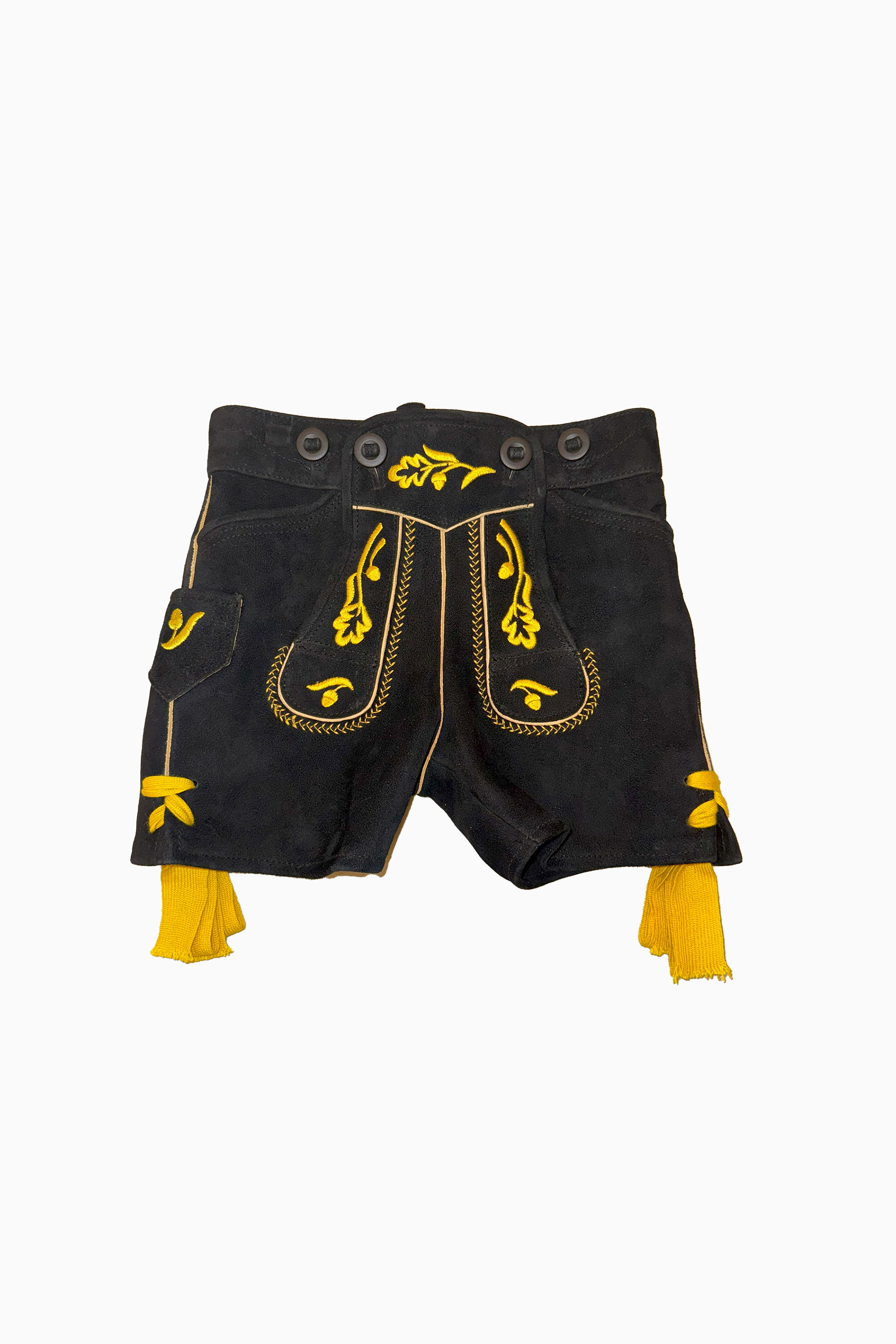 Kinder-Lederhose Gelb - Beckert - 91.672699