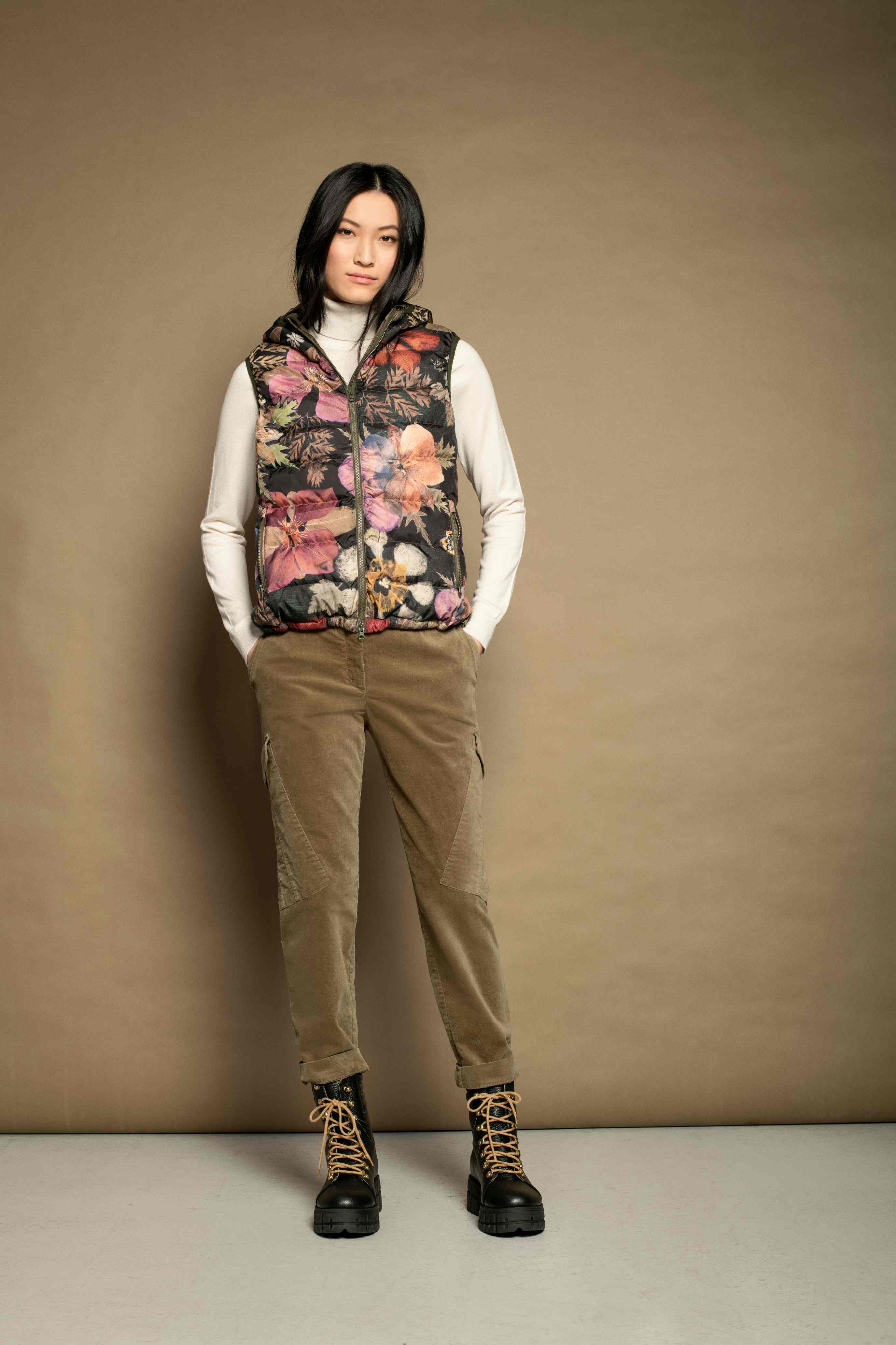 Steppweste Flowerprint - Von&Zu - 21.671858 Steppweste Flowerprint - Von&Zu - 21.671858