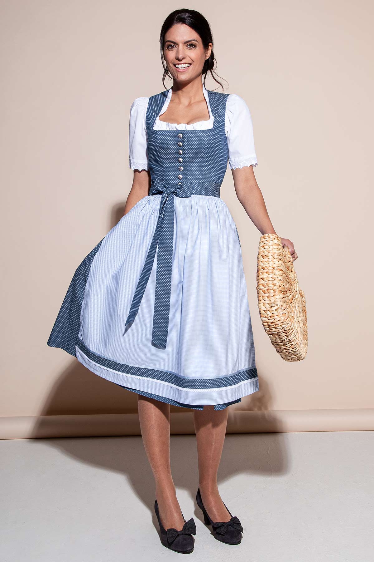 Hermine/70 - Dirndl mit Schürze Hermine/70 - Dirndl mit Schürze